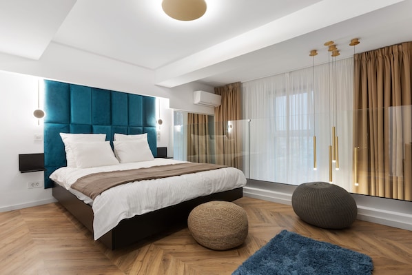 1 soveværelse, strygejern/strygebræt, Wi-Fi, sengetøj