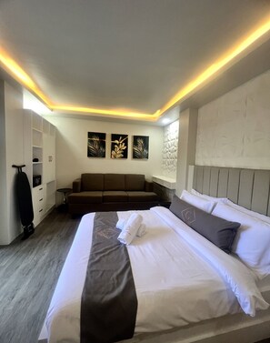 Family Room | Premium bedding, down duvets, memory-foam beds, minibar - Grospe Resort Boracay (Boracay Island)