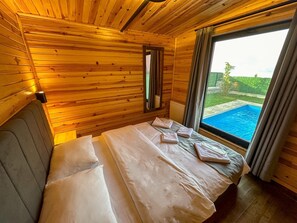 2 bedrooms, Egyptian cotton sheets, premium bedding, minibar - Patya BUNGALOV (Karamürsel)