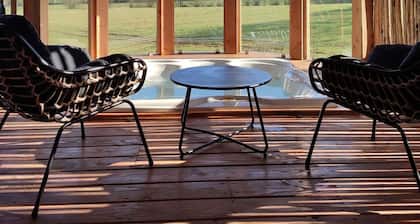Magnifique Cabane Perchée Avec Jacuzzi Privatif