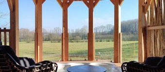 Magnifique Cabane Perchée Avec Jacuzzi Privatif