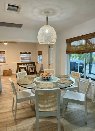 Three Palms ~ Relaxing Waterfront Retreat with Heated Pool
 NEWLY RENOVATED