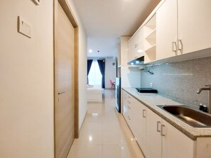 Interior - Homey And Comfort Studio Mataram City Apartment (Ngaglik)
