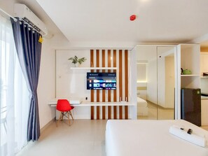 Interior - Homey And Comfort Studio Mataram City Apartment (Ngaglik)