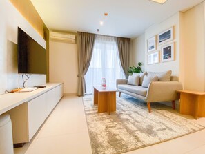 Apartment | Living area - Best Deal And Strategic 2Br Marquis De Lafayette Apartment (Semarang)
