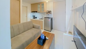 Apartment | Living area - Serene And Nice 2Br At Tokyo Riverside Pik 2 Apartment (Teluknaga)