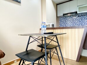 Apartment | Private kitchen | Full-sized fridge, stovetop - Best Deal And Homey 1Br Apartment Grand Sentraland Karawang (Karawang)