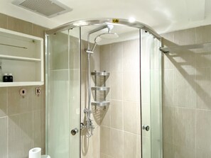 Apartment | Bathroom | Separate bathtub and shower, towels - Best Deal And Homey 1Br Apartment Grand Sentraland Karawang (Karawang)