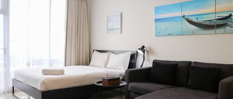 Iron/ironing board, free WiFi