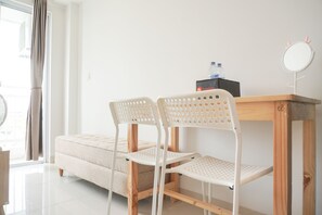 Apartment | Living area - Good And Comfy 1Br (No Kitchen) At Citra Living Apartment (Jakarta)