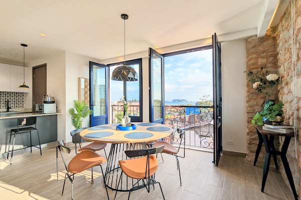 Apartment (3G) | Wohnbereich | 40-Zoll-Smart-TV mit Digitalempfang