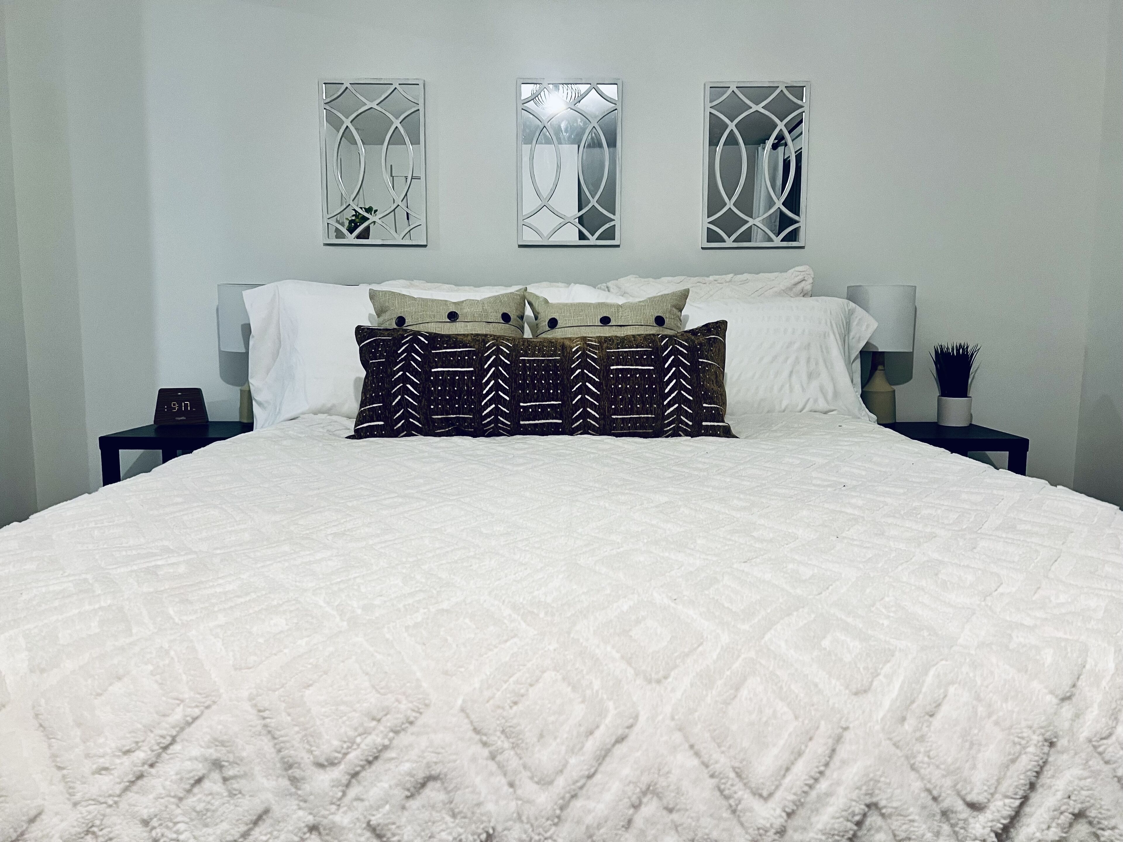 2 habitaciones, tabla de planchar con plancha y wifi gratis 