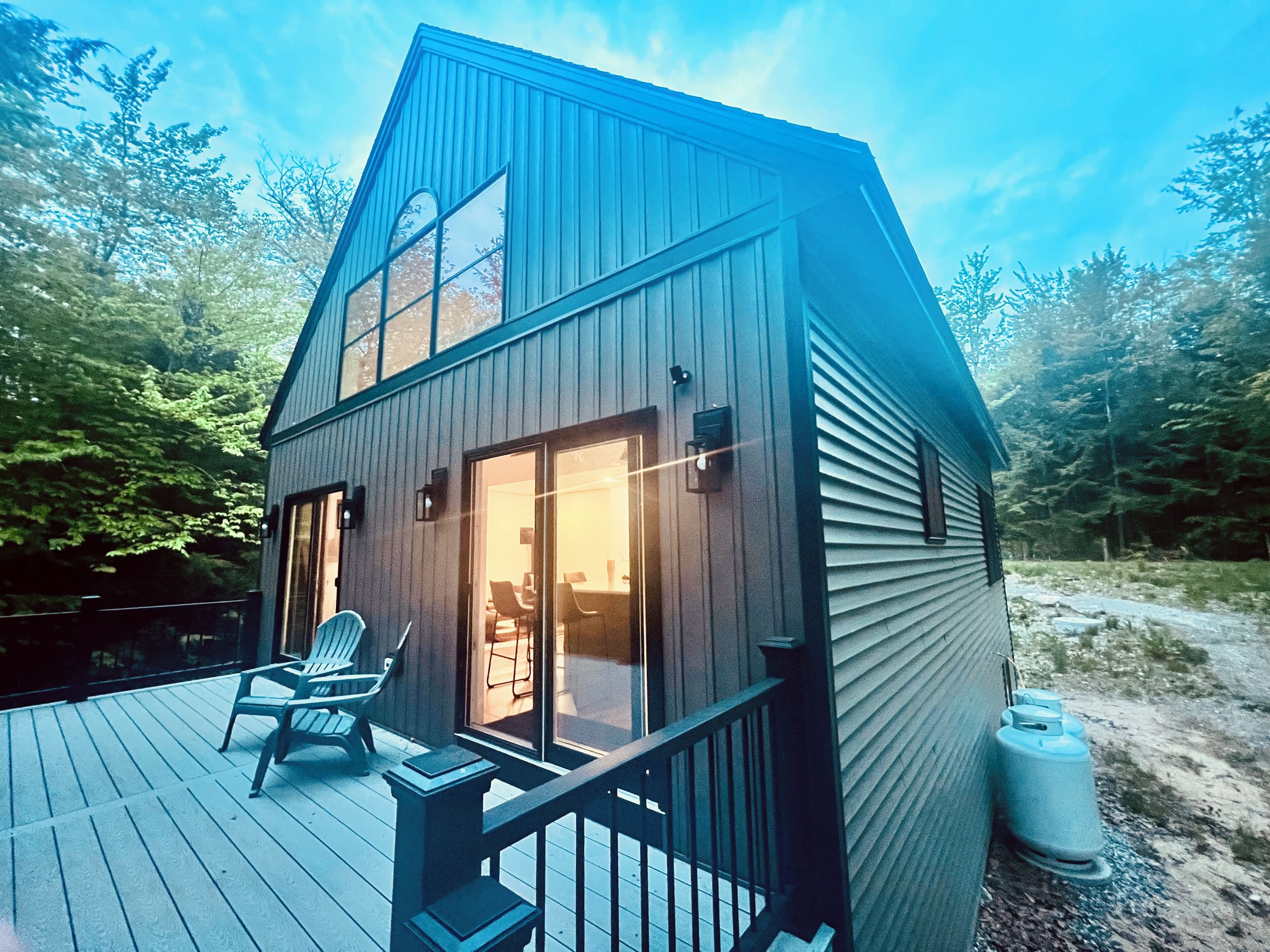 New Waterfront Eco Friendly House Near the White Mountains Solo Stove Firepit