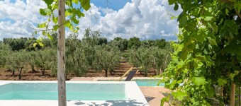 Tranquil Puglian Retreat | Villa Trullo Sole Uno | Authentic Countryside Charm.