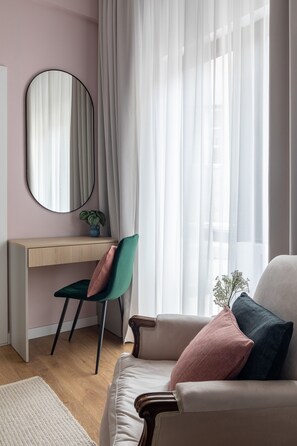 Departamento de diseñador | 2 habitaciones y sábanas de algodón egipcio 
