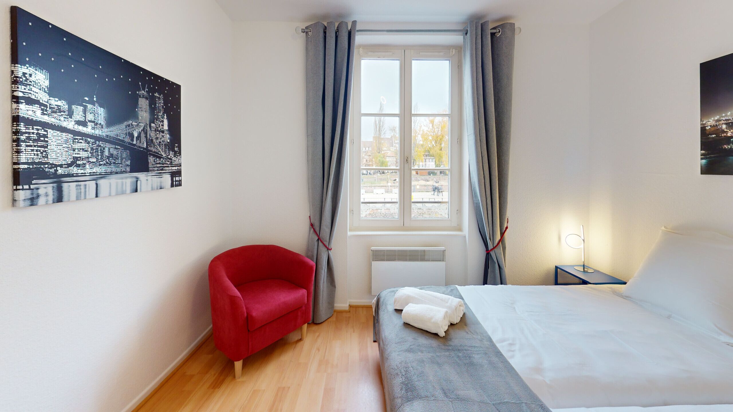 Wi-Fi gratuit, draps fournis