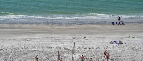 Accommodatie ligt op het strand