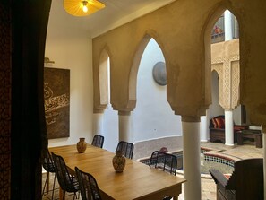 Living area - Riad Laksiba  (Marrakech)