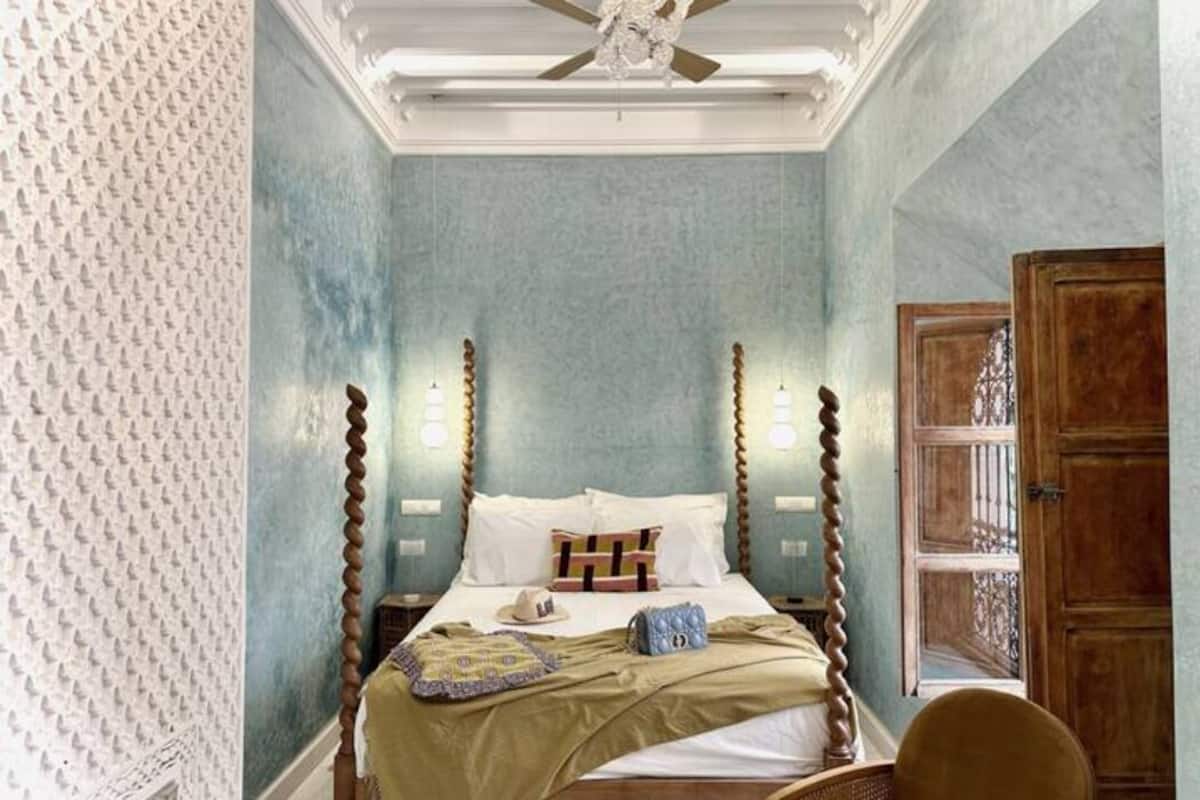 Suíte superluxo, 1 cama Queen | 1 quarto, roupas de cama de algodão egípcio, roupas de cama premium
