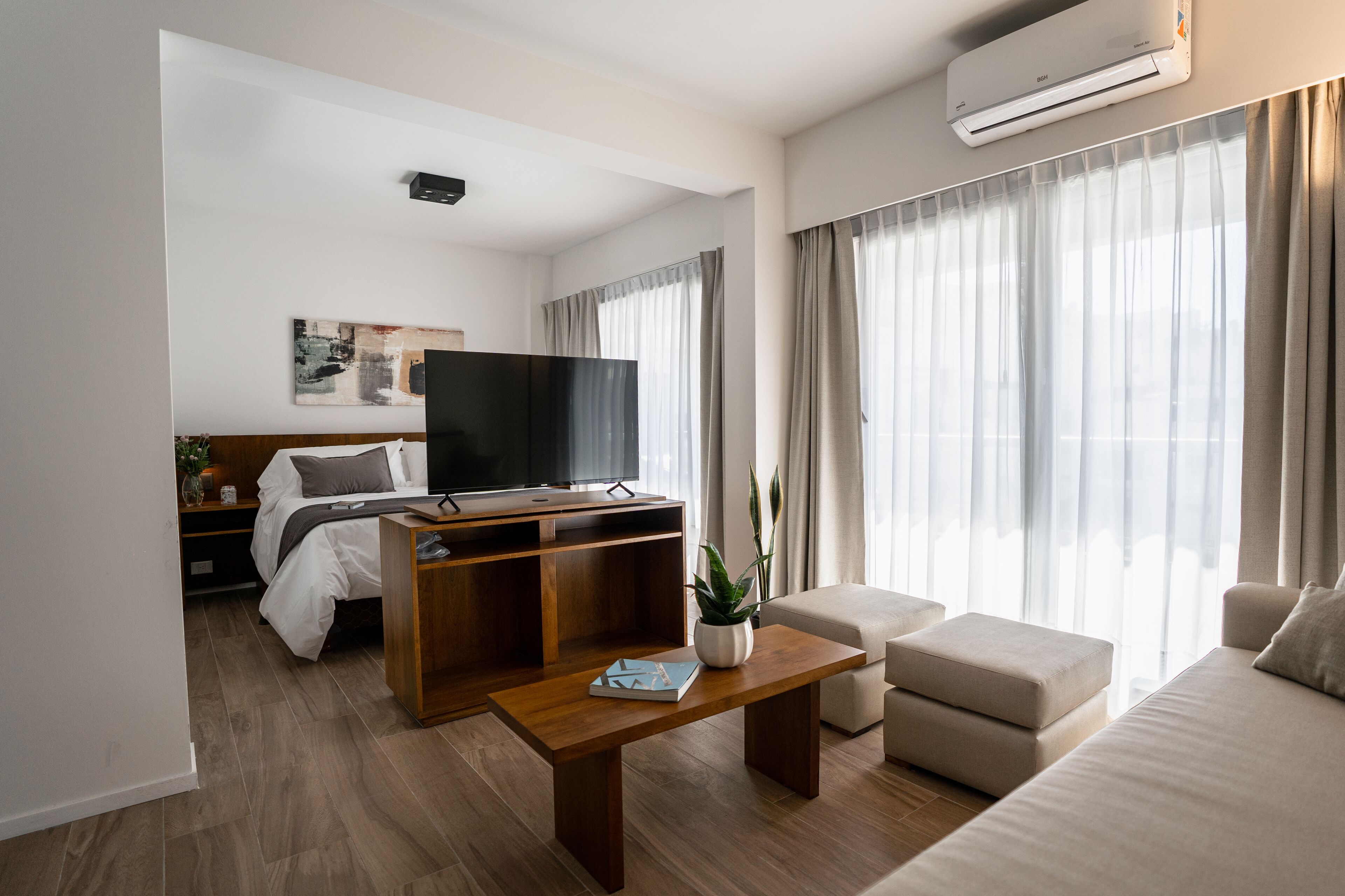 Grand-Studio, 1 Queen-Bett und Schlafsofa | Wohnbereich