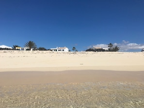 Tæt på stranden