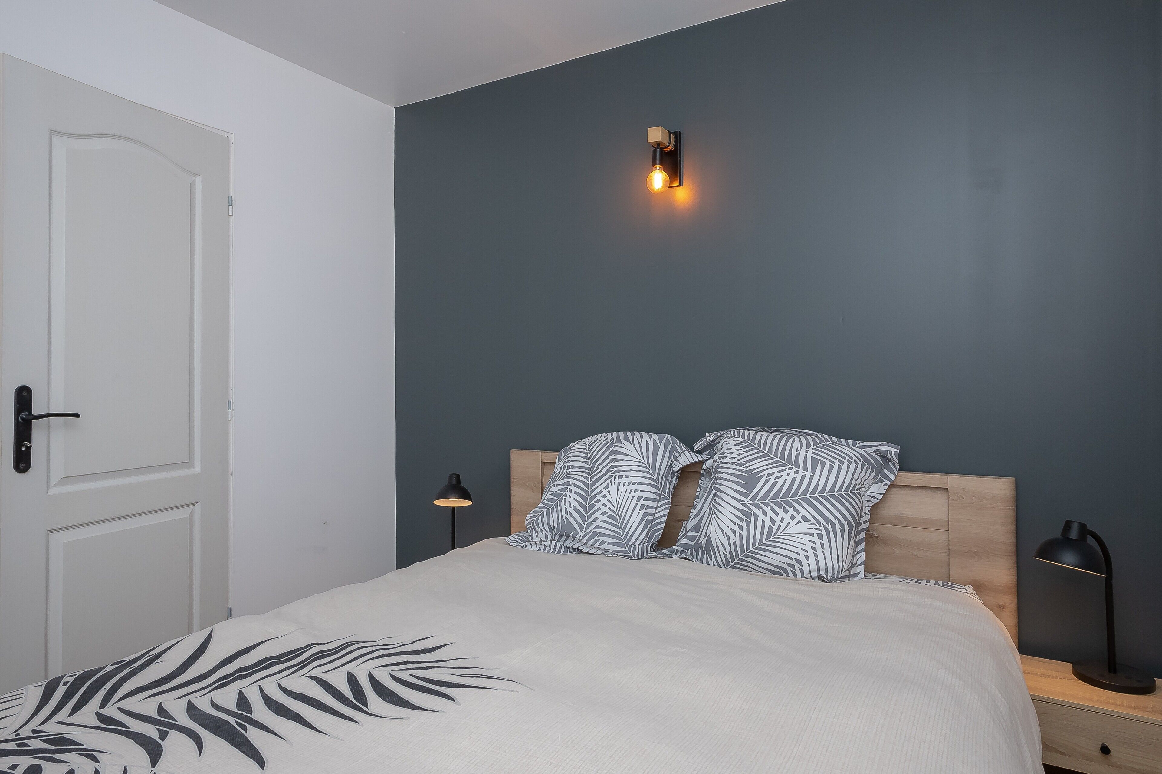 2 habitaciones, wifi gratis y ropa de cama 