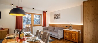 Apartment 'Hubertus - Moosstock' with Mountain View, Private Terrace and Wi-Fi
