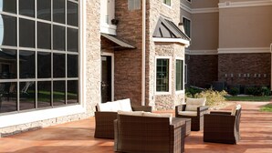 Terrace/patio - Close to TU | Modern Suite + Heated Outdoor Pool (Austin)
