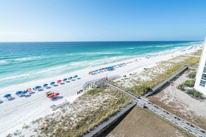 Accommodatie ligt op het strand