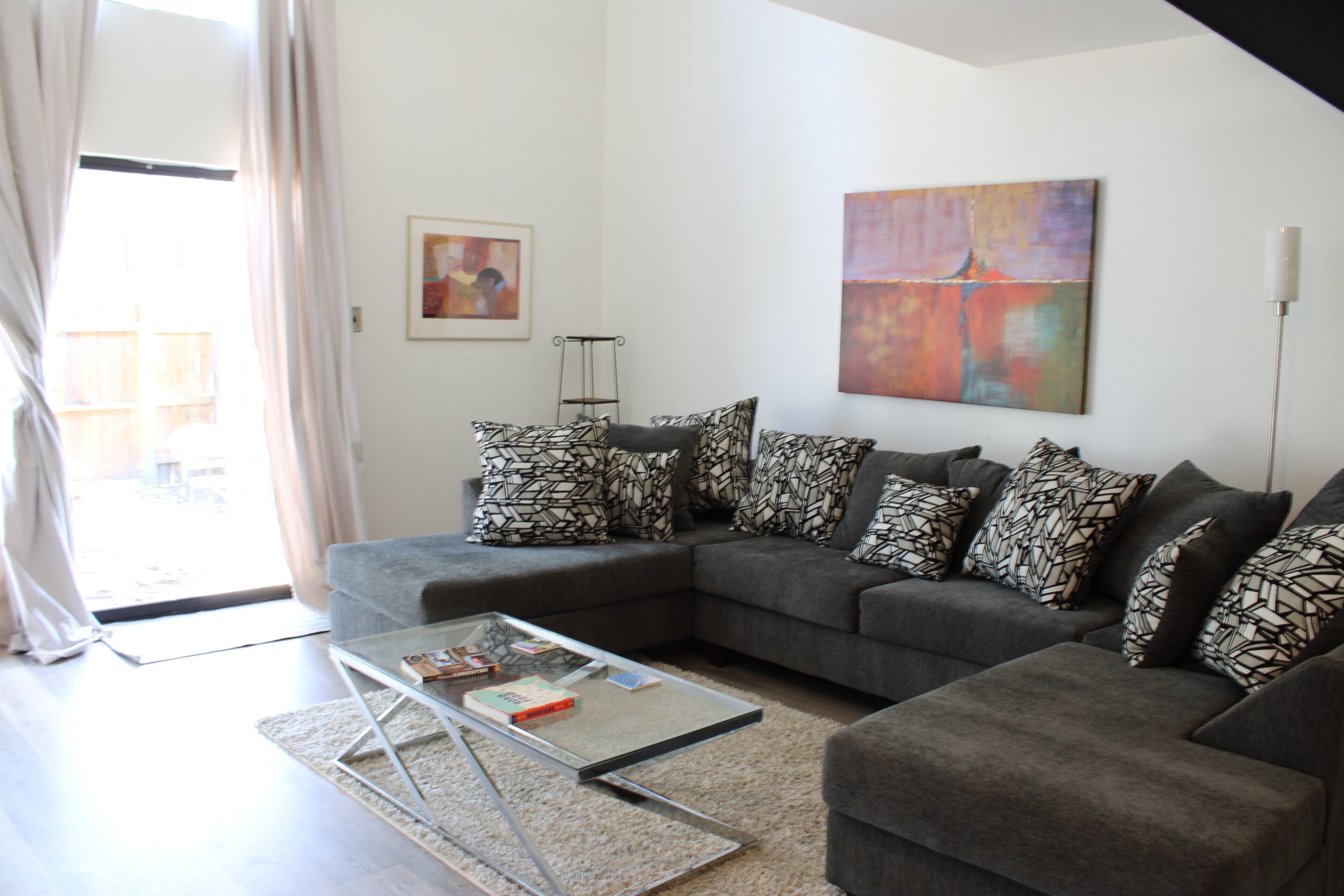 Apartment, 1 Queen-Bett, Terrasse | Wohnbereich