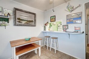 Condo, Multiple Beds, Kitchen (Beach Bum) | Private kitchen | Fridge, microwave, oven, stovetop