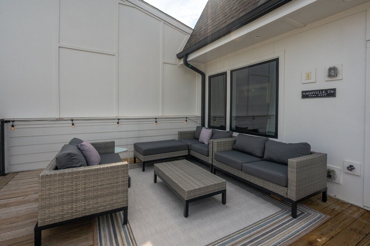 Casa, varias camas, balcón, vista a la ciudad | Terraza o patio