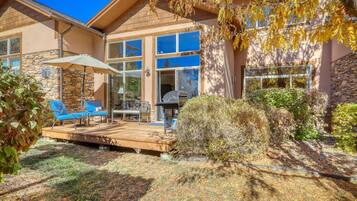 House, Multiple Beds, Fireplace, Mountain View | View from room