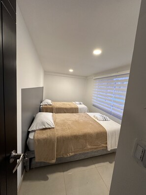 2 habitaciones, wifi gratis y ropa de cama 