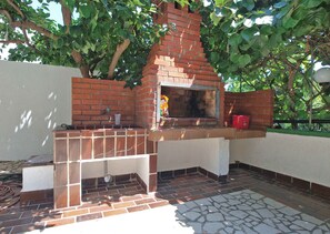 Terrace/patio - Holiday apartment with air conditioning (Premantura)