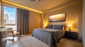 1 bedroom, in-room safe, iron/ironing board, free WiFi