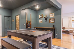Games room - 8BR w/ Hot Tub, Fire Pit, Gym Near Hunter/Windham Skiing (Jewett)