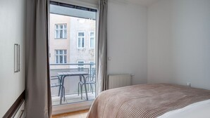 1 soverom, strykejern/-brett, wi-fi og sengetøy