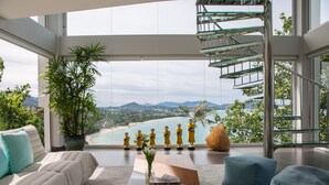 Interior - Panoramic Beach- & Seaview Duplex Studio  (Chang Wat Surat Thani)