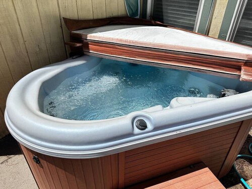 Condo with a hot tub!