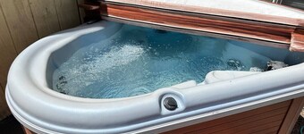 Condo with a hot tub!