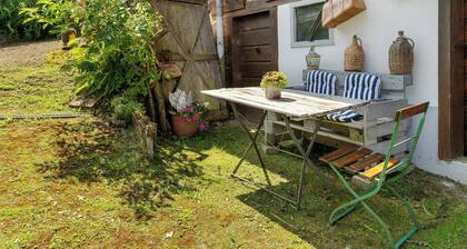Ferienhaus 'Ferien Auf Der Fleischdielte' mit privater Terrasse, privatem Garten und Balkon