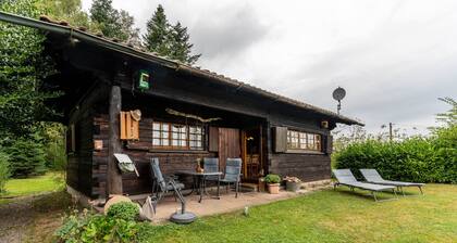 Ferienhaus 'Blockhaus Paepke' mit privater Terrasse und privatem Garten
