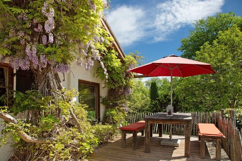 Ferienhaus 'Ferienhaus Auszeithaus' mit privater Terrasse, privatem Garten und WLAN