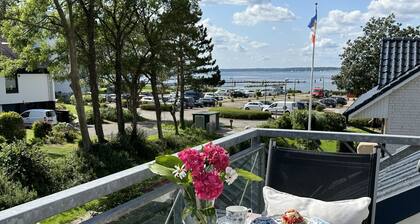 Appartement 'Ferienwohnung Luv Und Lee' avec vue sur mer, balcon et Wi-Fi