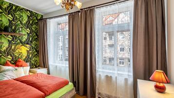 2 habitaciones, tabla de planchar con plancha y wifi gratis