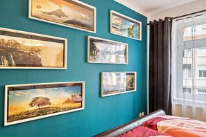 2 bedrooms, iron/ironing board, free WiFi, bed sheets - Apartment 'Balkon Apartment Shanti Lu' with Shared Garden, Balcony and Wi-Fi (Erfurt)