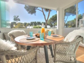 Outdoor dining - 34 Jardin Miraflores, gorgeous, views, pool, Wifi (La Cala de Mijas)