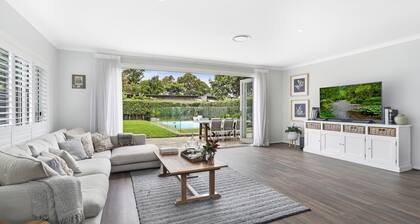 Gorgeous two story Bungalow with pool , styled for a relaxed beachside holiday.