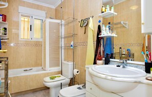 Shower, hair dryer